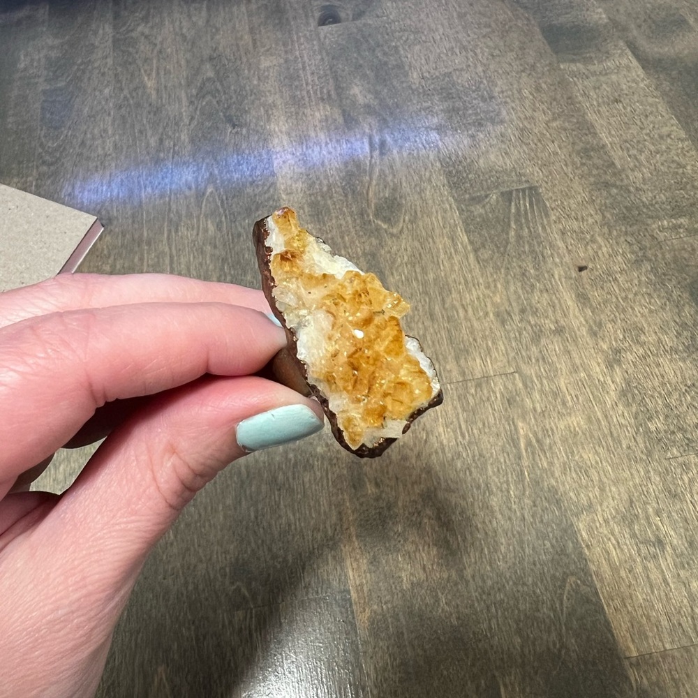 Custom-made Citrine ring - Picture 4 of 5